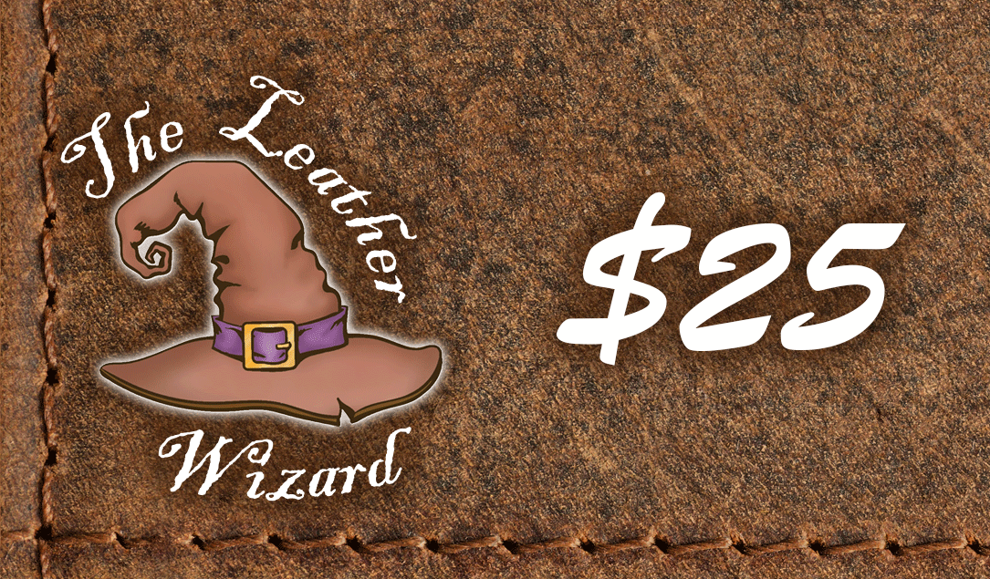 The Leather Wizard Card
