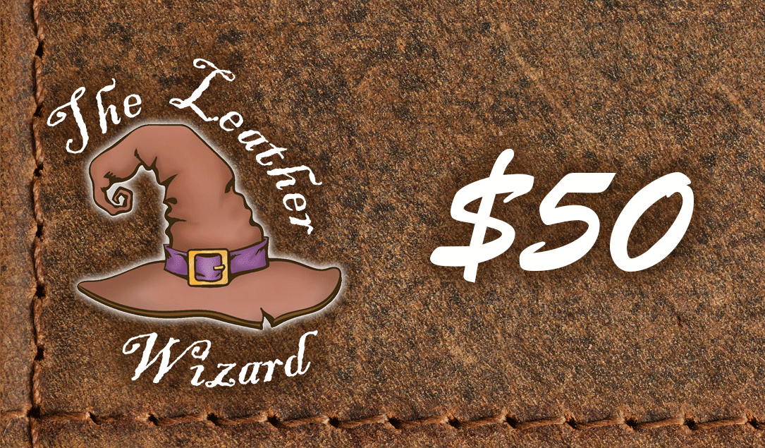 The Leather Wizard Card