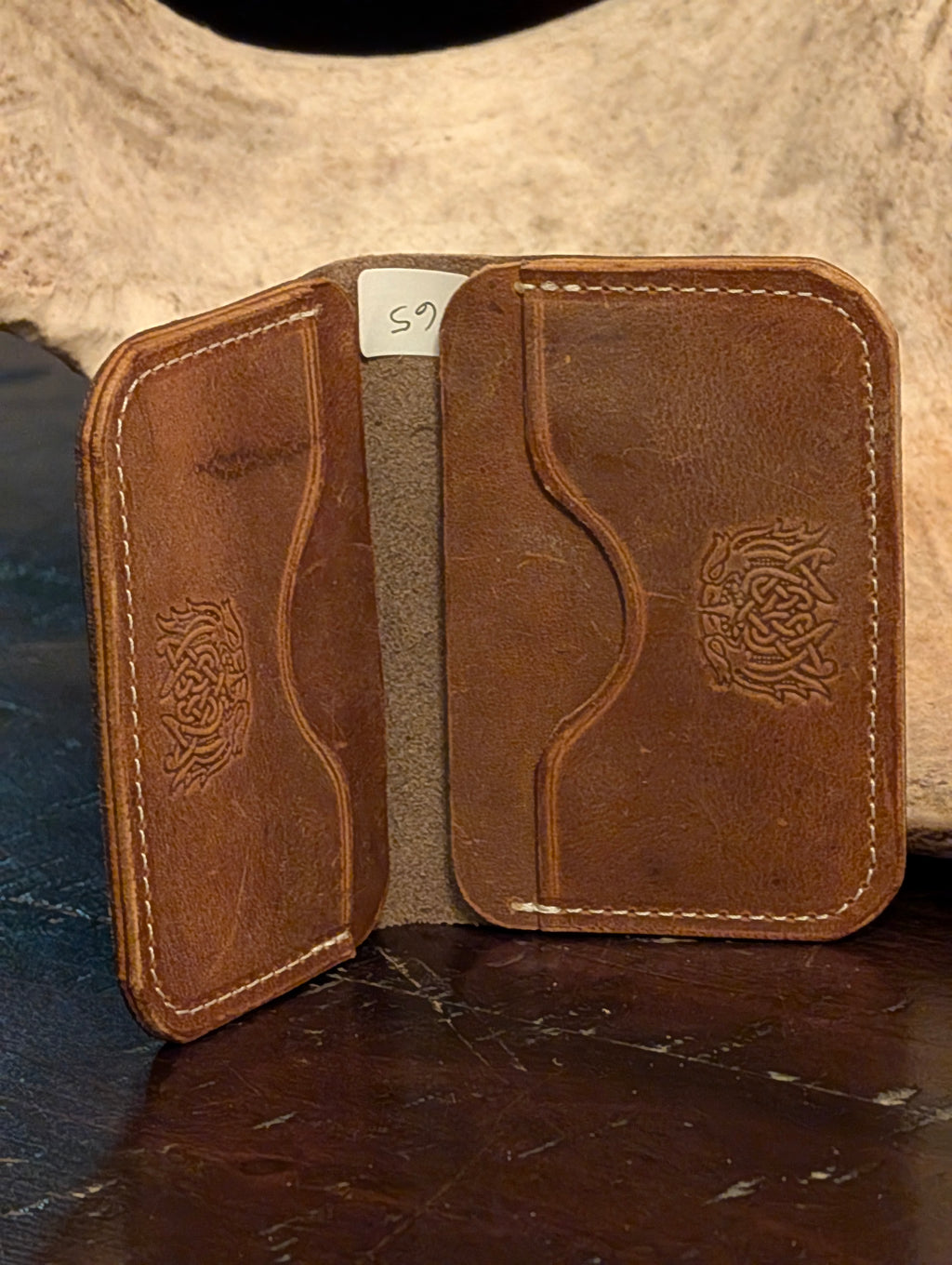 Celtic Minimalist 4 card wallet