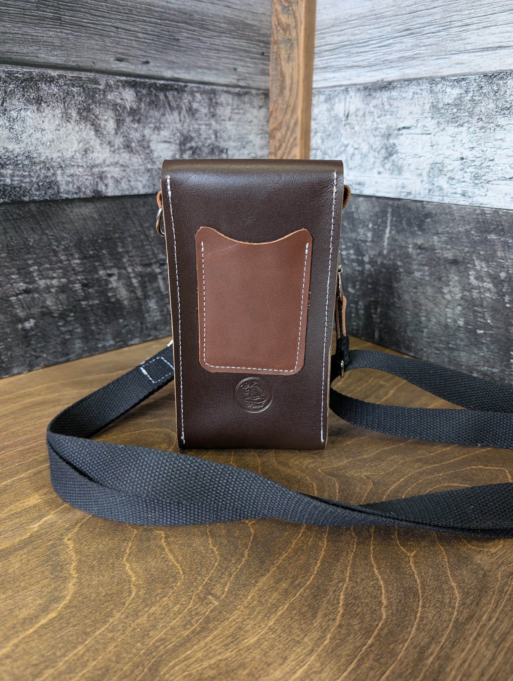 Cross Body Cell Phone Case - The Leather Wizard