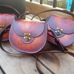 Ladies Small Latch Purse - The Leather Wizard