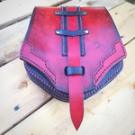 Old School Belt Satchel - The Leather Wizard