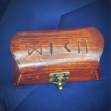 Leather Treasure Chest Box - The Leather Wizard