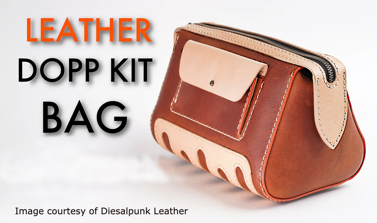 Dopp Kit Bag The Leather Wizard