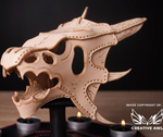 Dragon Skull Tea Light Candle Holder