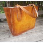 Leather Tote Bag - The Leather Wizard