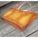 Leather Tote Bag - The Leather Wizard